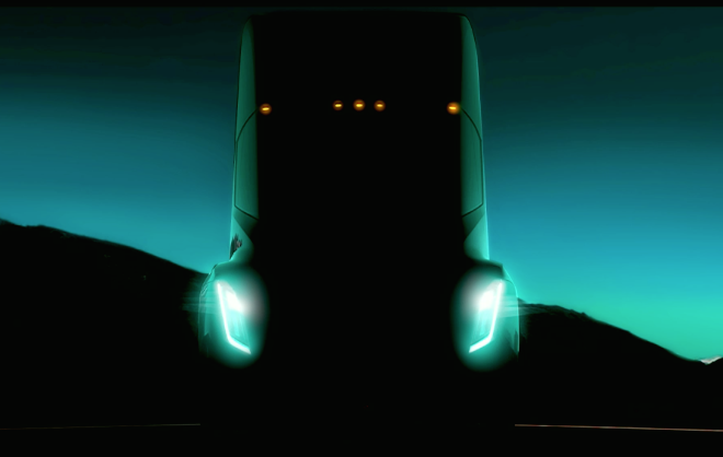 Tesla truck previewed for the first time, debuts September