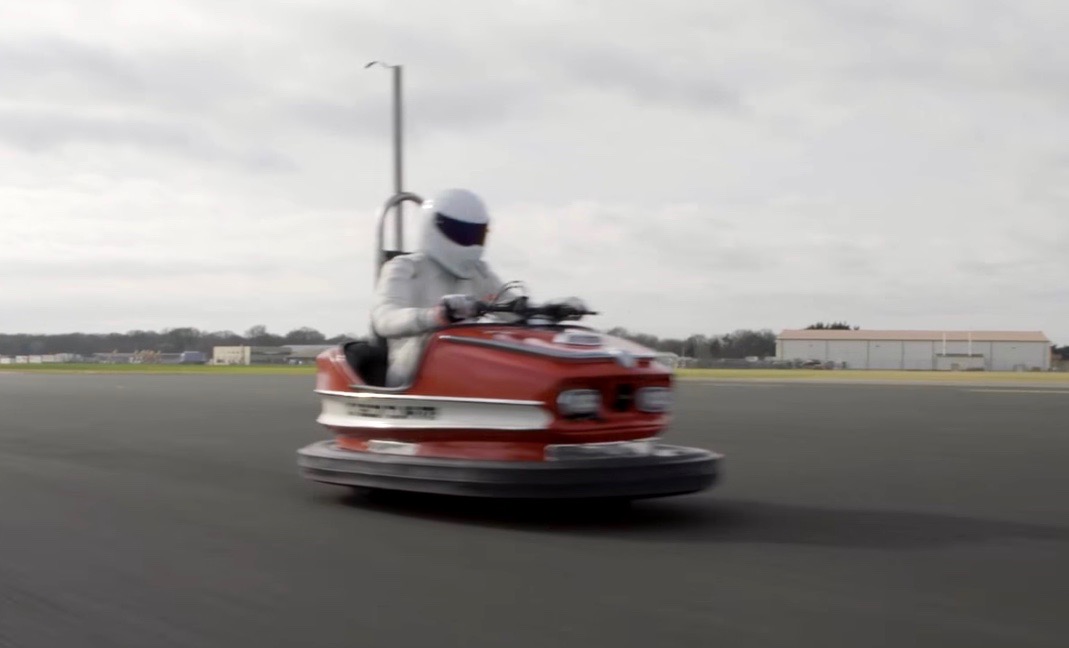 Top Gear’s Stig drives dodgem car to world record speed (video)