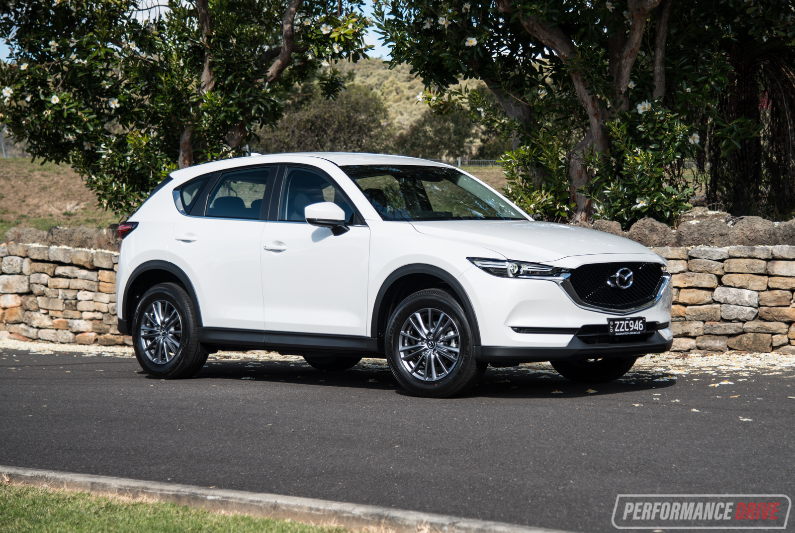 Mazda cx 5 белая