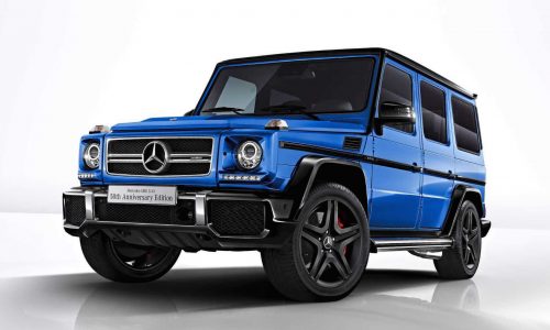 Mercedes-AMG G 63 50th anniversary edition announced for Japan