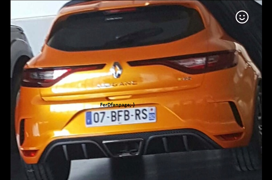 2018 Renault Megane R.S. leaks online