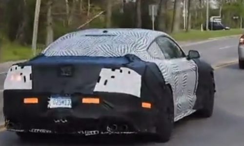 2019 Ford Mustang GT500 spotted, twin-turbo Voodoo V8? (video)