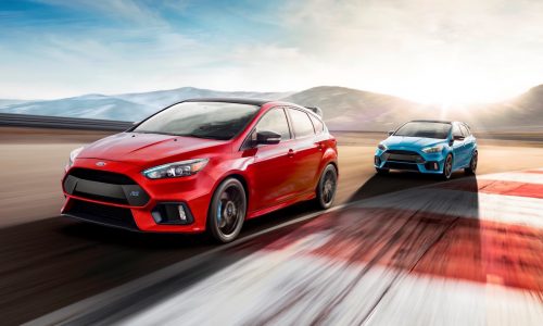 Ford Focus RS Option Pack announced, LSD for front axle (videos)
