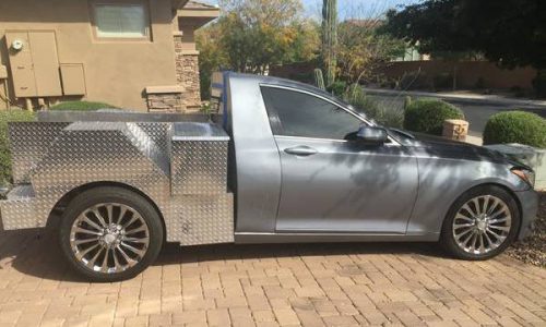 For Sale: Hyundai Genesis converted into a pickup/ute