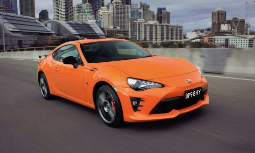 Toyota 86 performance pack edition on sale in Australia