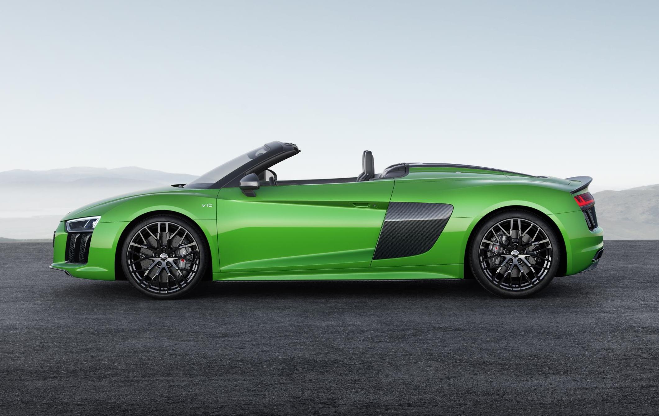 2018 Audi R8 Spyder V10 Plus unveiled