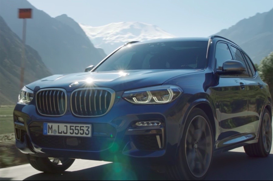 2018 BMW X3 leaks online, exterior & interior revealed