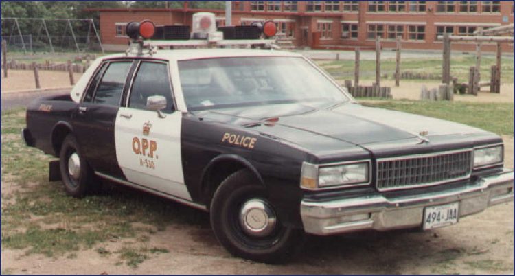 Chevrolet Caprice Police Car 1989