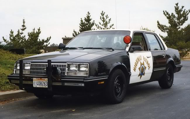 Chevrolet Celebrity Police Car