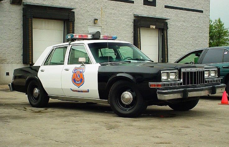 Dodge Diplomat Police Car