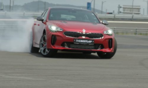 Kia Stinger review shows it has good drifting potential (video)