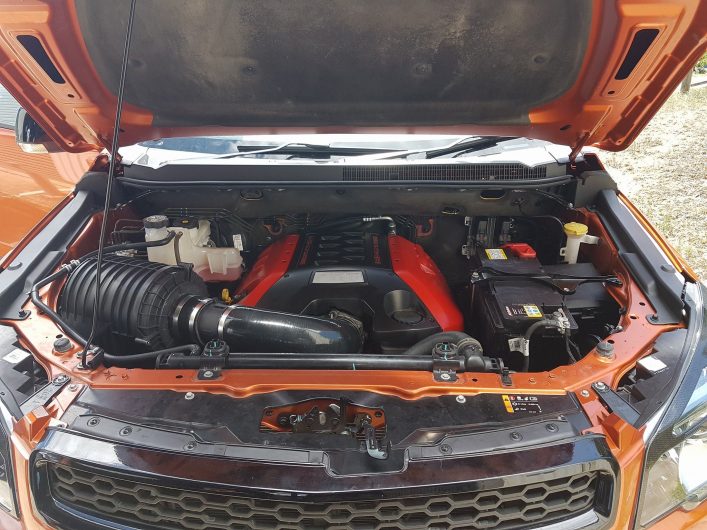 Killa Kustom Holden Colorado LS3 V8 engine
