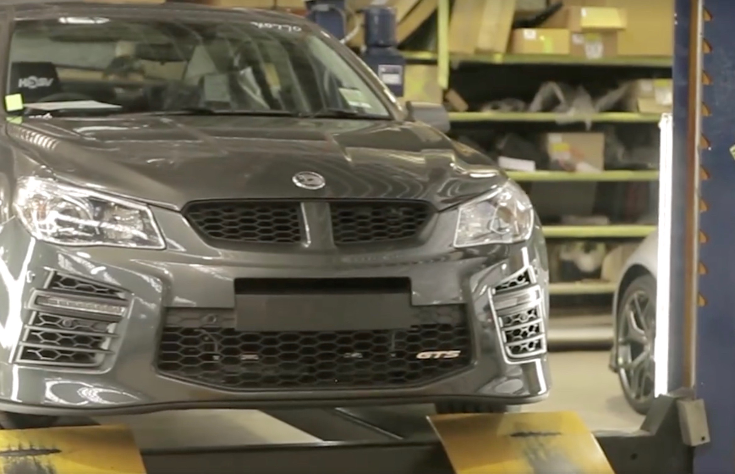 Last Australian-made HSV GTS rolls off the production line (video)