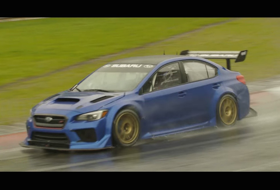 New Subaru WRX STI Type RA previewed, with NBR racer (video)