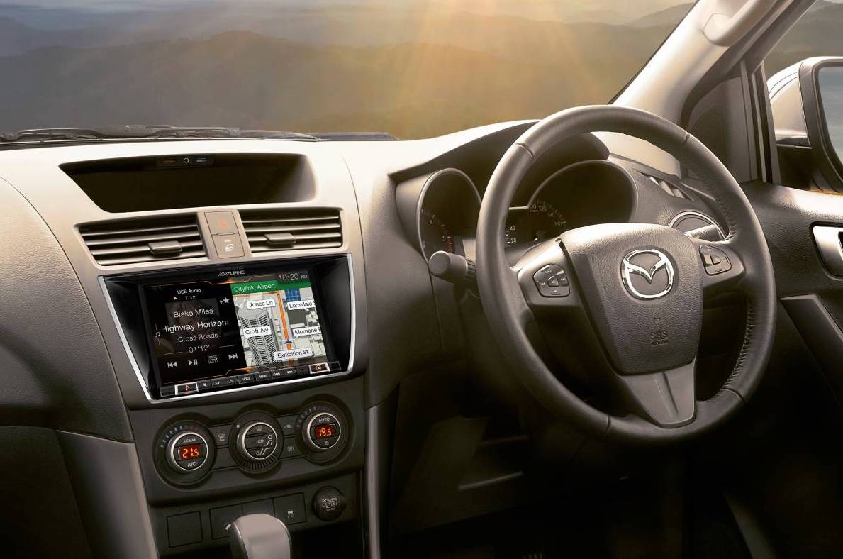 Mazda BT-50 XTR & GT debut new 8.0in touch-screen