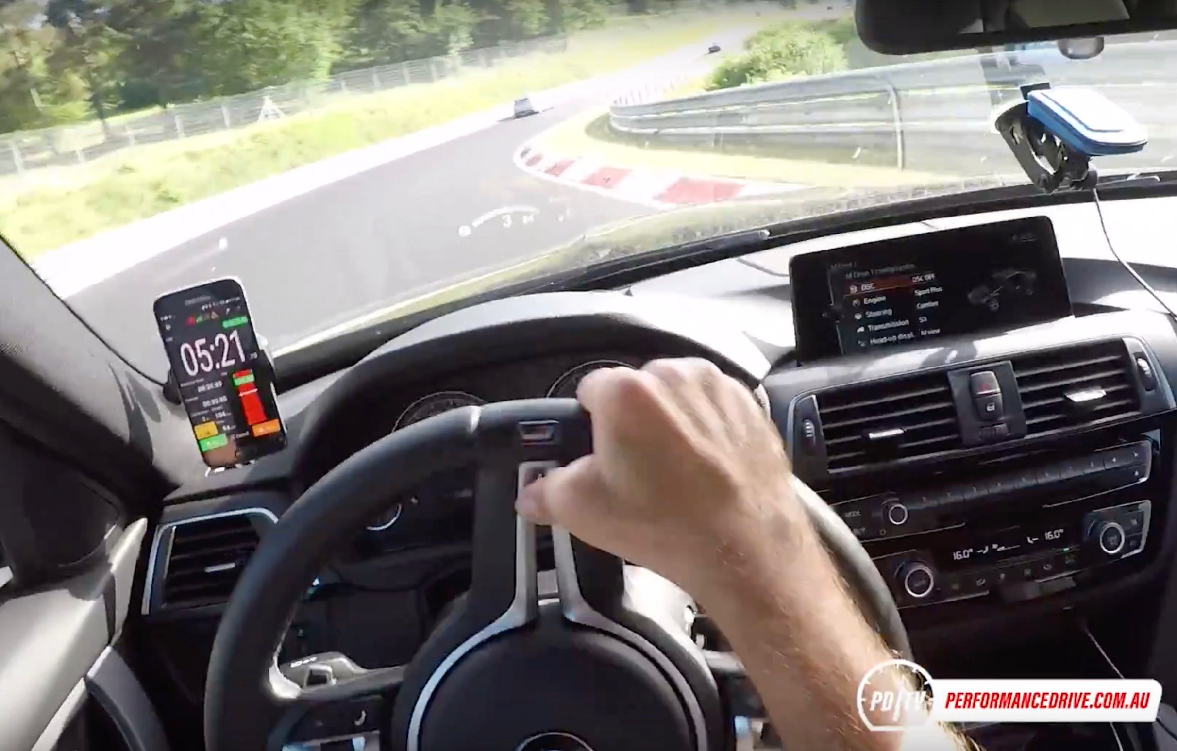 2017 BMW M3 Nurburgring on-board timed lap – Bridge to Gantry (video)