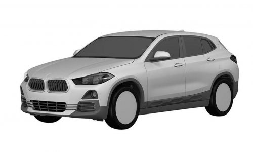 BMW X2 production design revealed with patent images