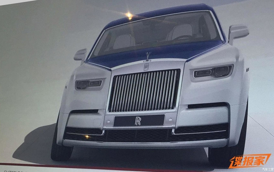 2018 Rolls-Royce Phantom VIII leaked online