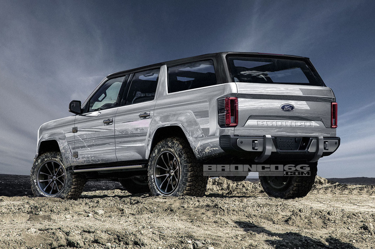 New Ford Bronco to be 4-door only, renderings show potential