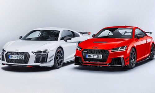 Audi Sport announces racy Performance Parts accessories for TT & R8