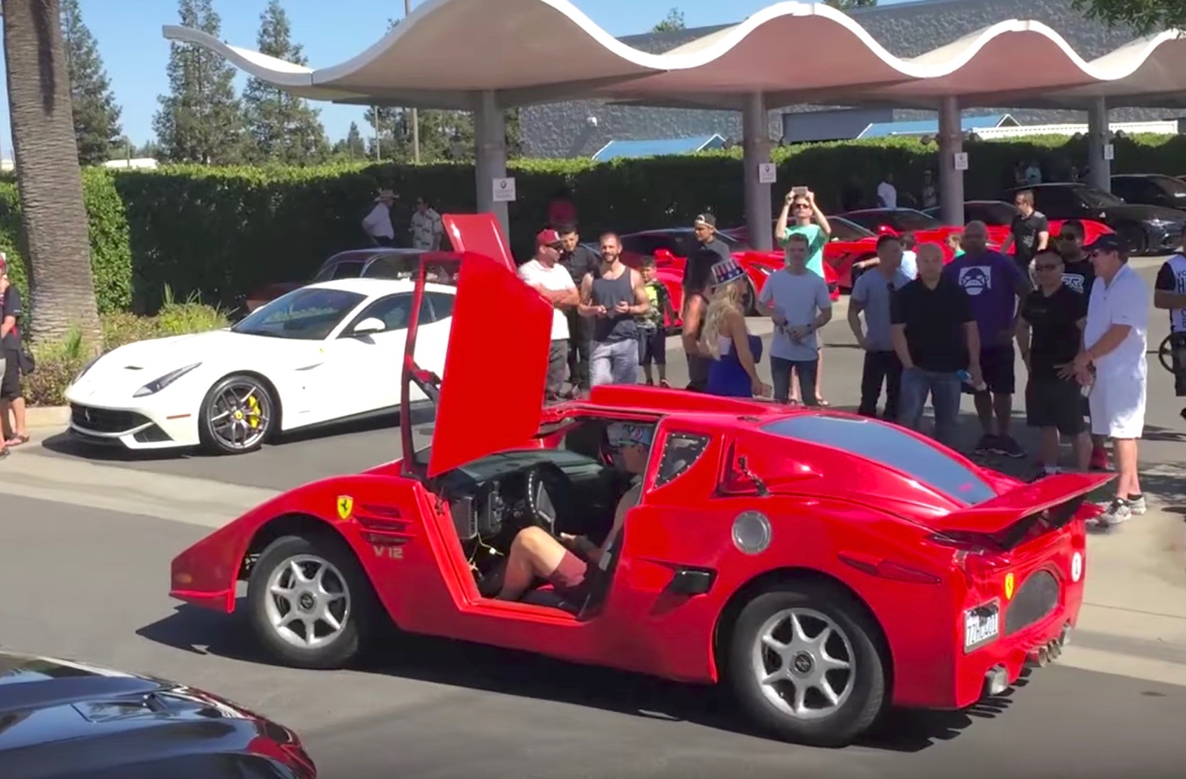 Funny video takes stab at YouTuber car reviews with fake Enzo