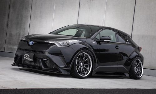 Toyota C-HR shows off tuning side with Kuhl Racing bodykit
