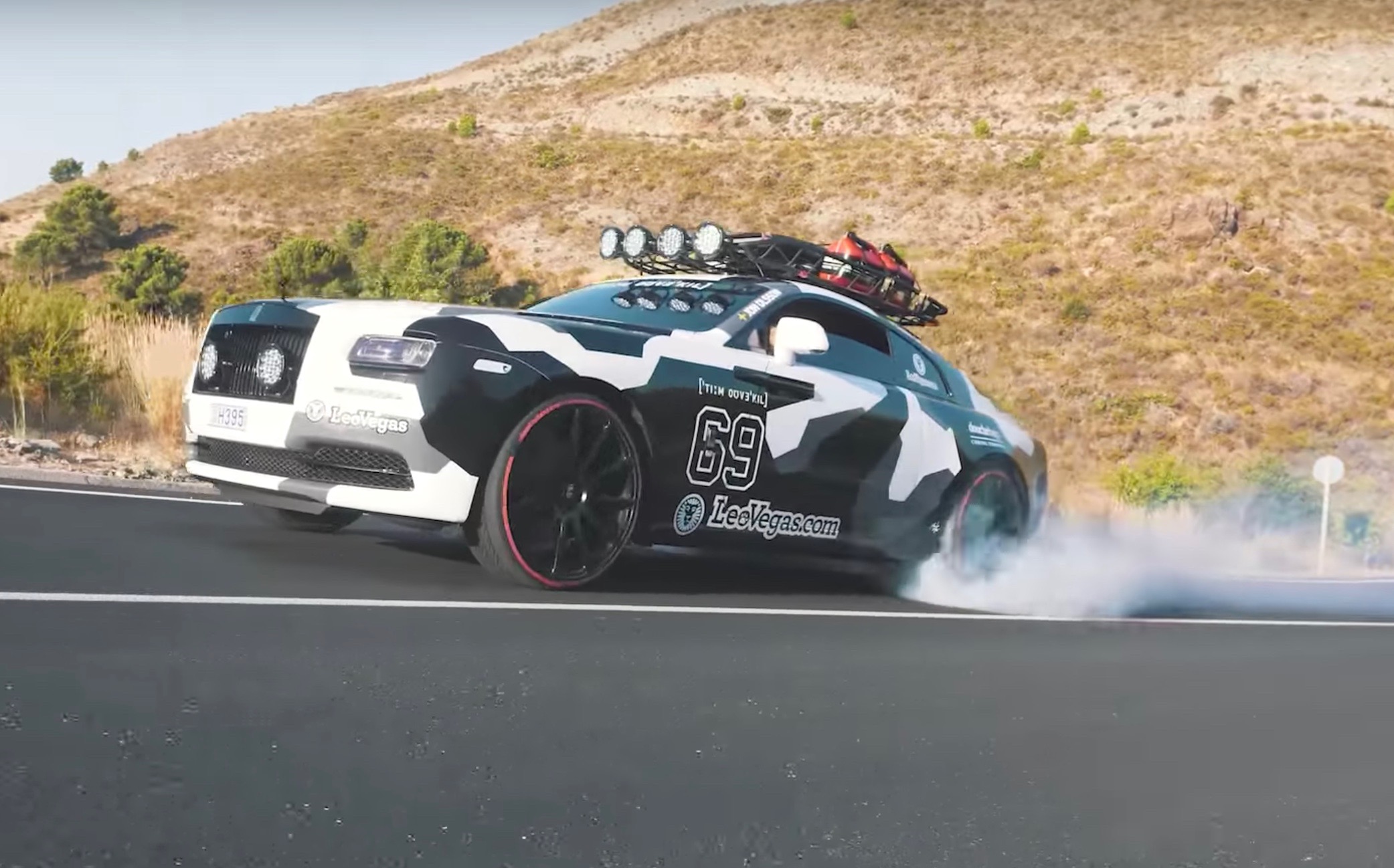 Jon Olsson shows off his epic Rolls-Royce Wraith (video)