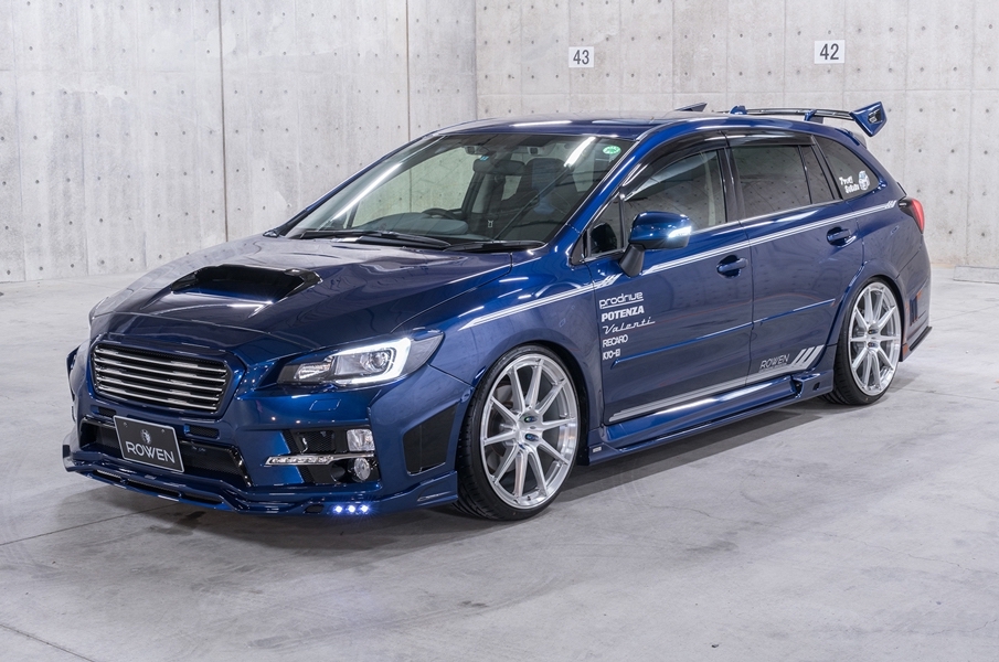 Subaru Levorg shows its tuning side with Rowen kit