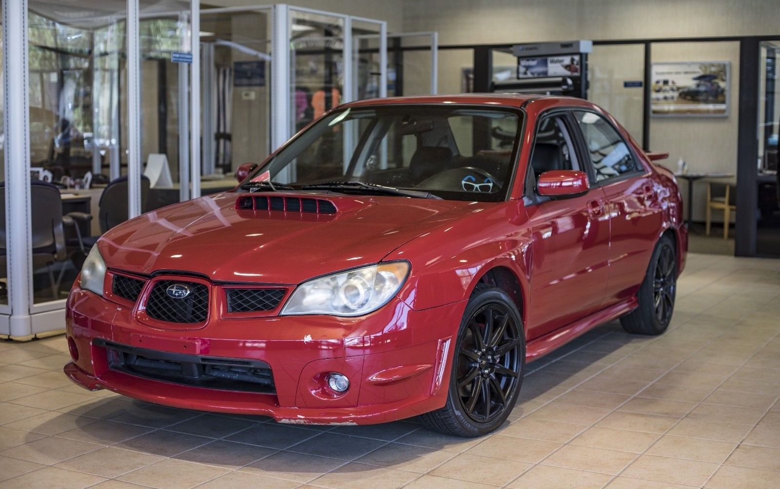 For Sale: 2006 Subaru WRX from Baby Driver film, RWD conversion