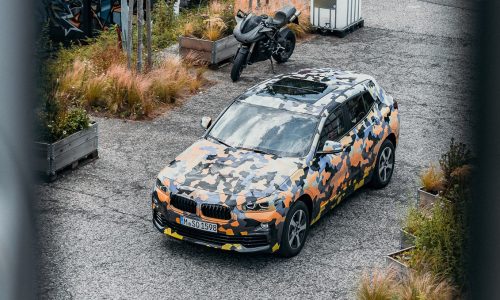 BMW X2 prototype hits the “urban jungle” with unique camouflage