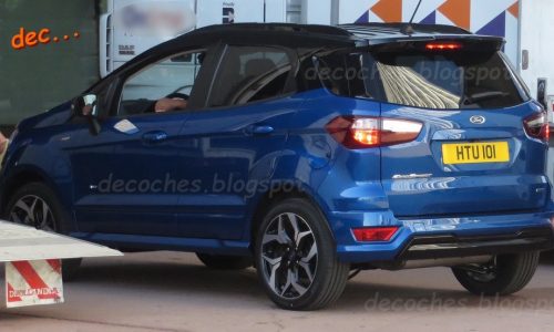 Ford EcoSport gets the ST-Line treatment, spied in Spain