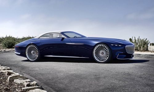 Vision Mercedes-Maybach 6 Cabriolet is one stunning drop-top