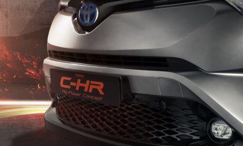 Toyota C-HR Hy-Power hybrid, 2018 Prado confirmed for Frankfurt