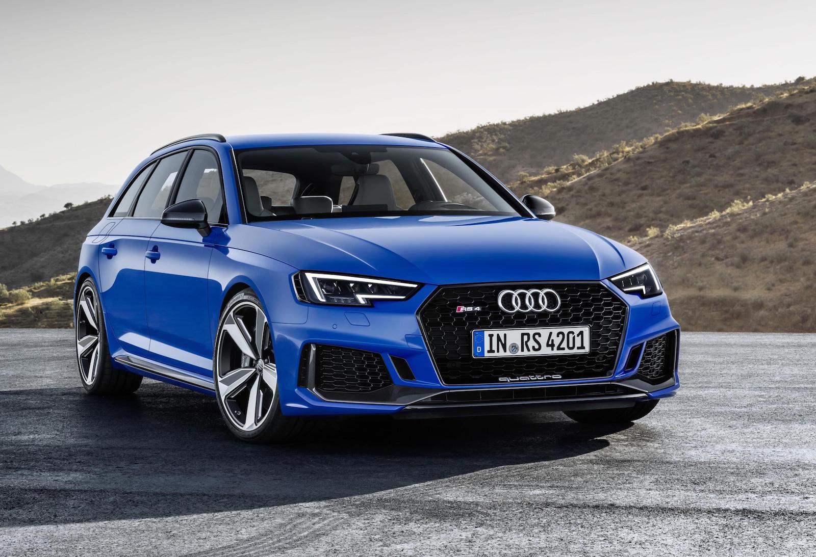 2018 Audi RS 4 Avant unveiled with 2.9 twin-turbo V6