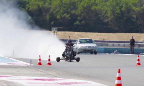 Video: Water-powered kart sprints from 0-100km/h in 0.5sec