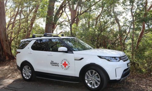 New Land Rover Discovery donated to Australian Red Cross