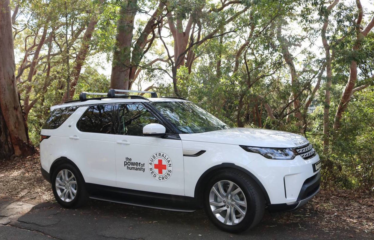 New Land Rover Discovery donated to Australian Red Cross