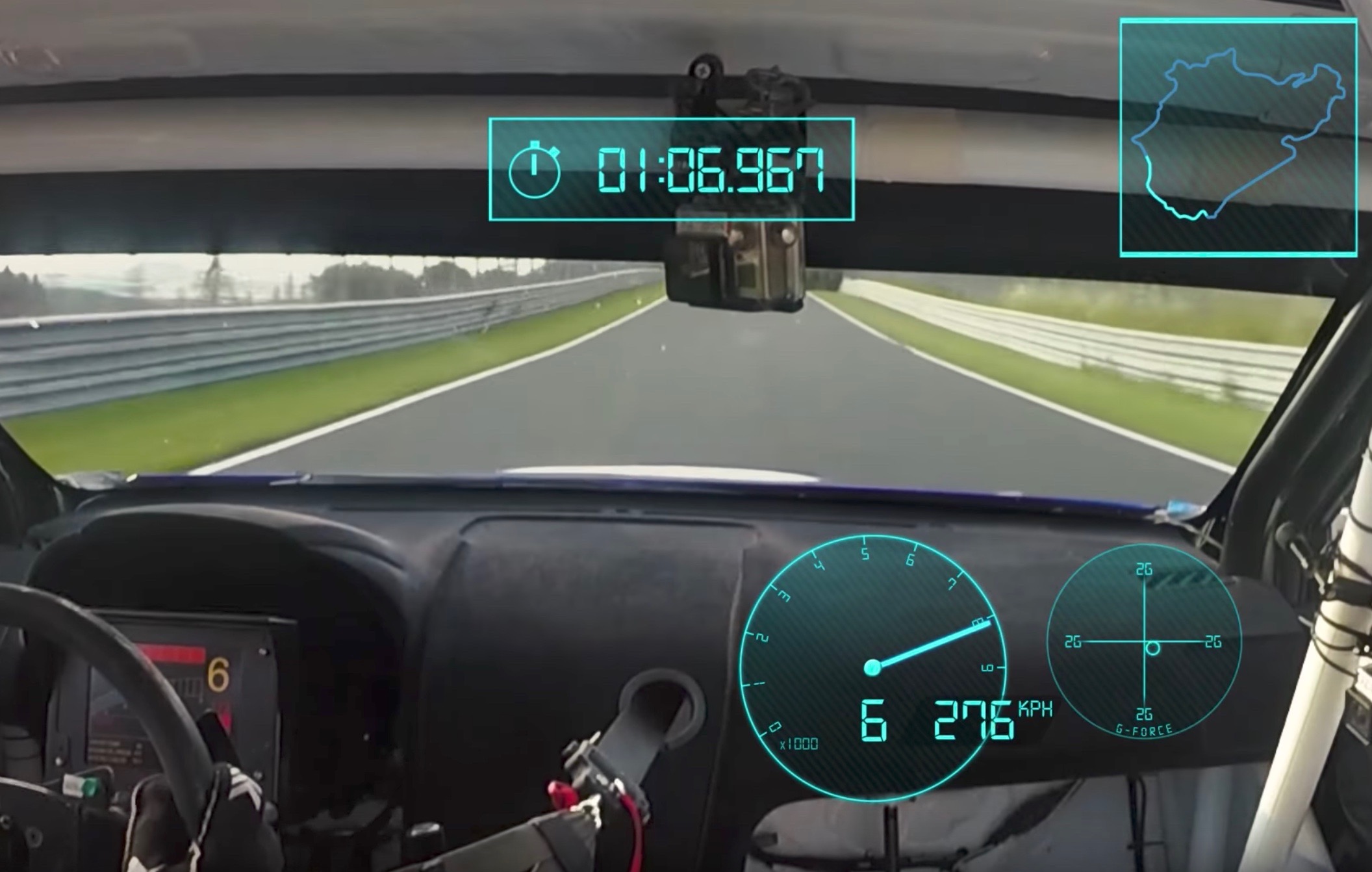 Video: Subaru WRX STI NBR Nurburgring lap record, full lap