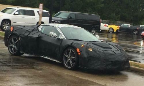 2019 Chevrolet C8 Corvette spotted, strongly hints mid-engine layout