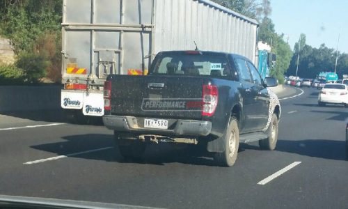 2018 Ford Ranger spied in Victoria, hides updated front end