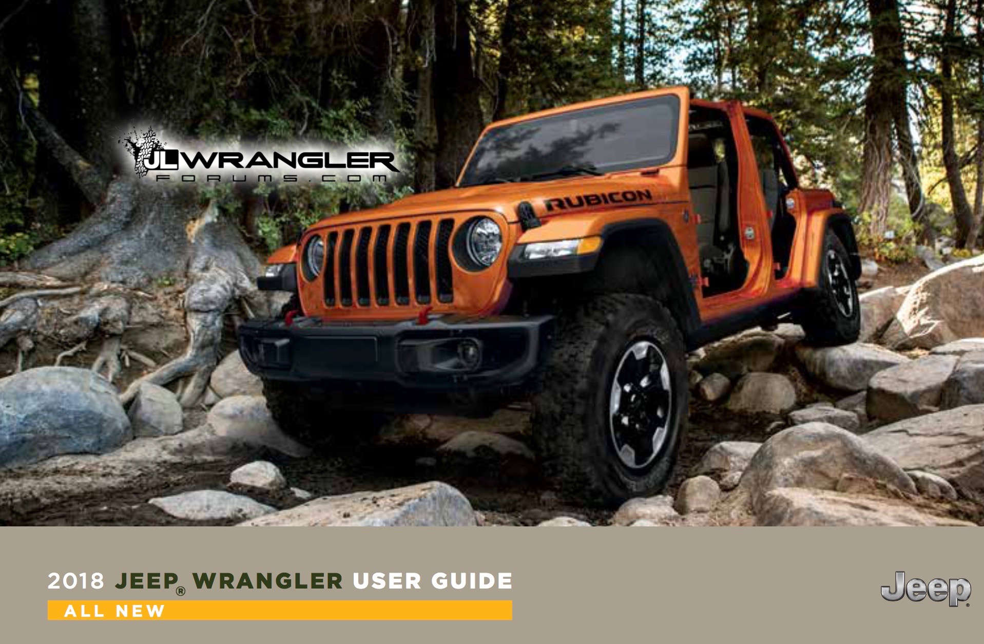 2018 Jeep Wrangler user guide leaked, 2.0L engine confirmed