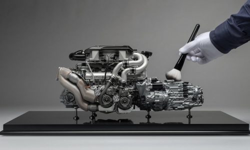 For Sale: Incredibly detailed Bugatti Chiron engine, 1:4 scale model