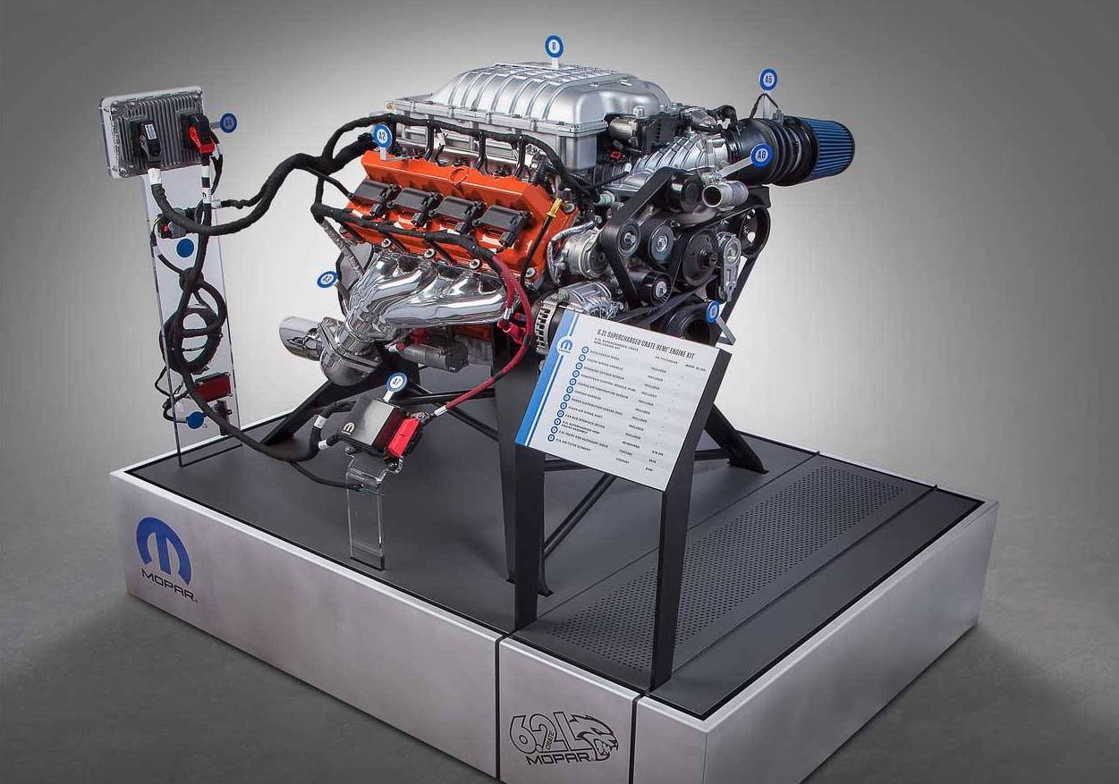 FCA announces Hellcat ‘Hellcrate’ crate engine package