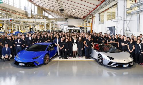 Lamborghini Aventador production hits 7000, Huracan 9000