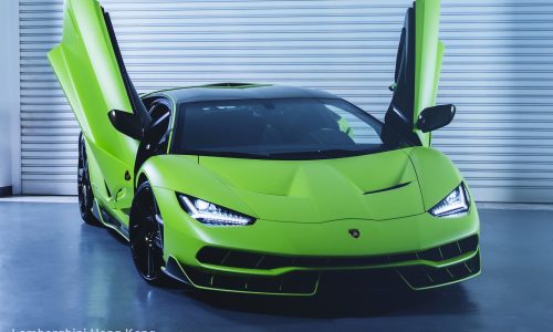 Lamborghini Centenario lands in Hong Kong, only green model made