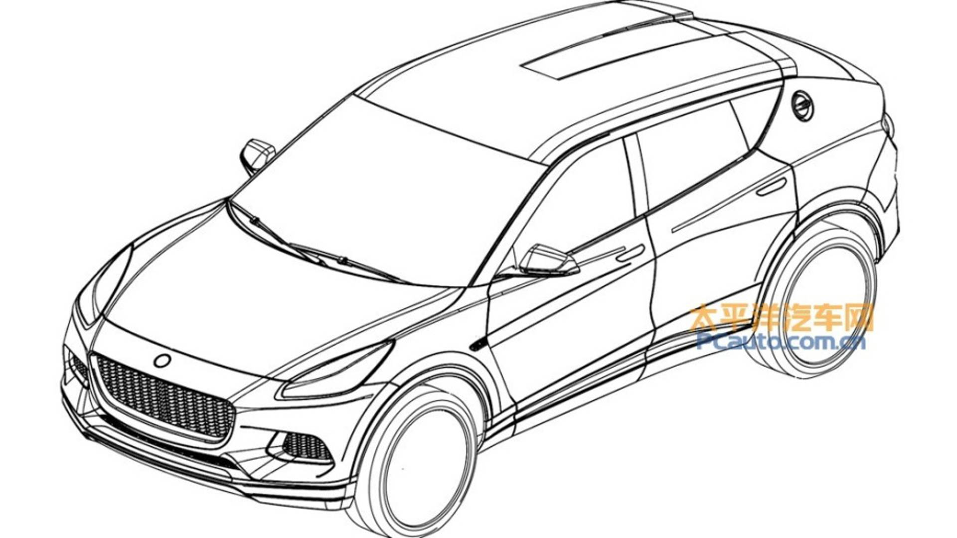Lotus SUV design revealed via leaked patent images