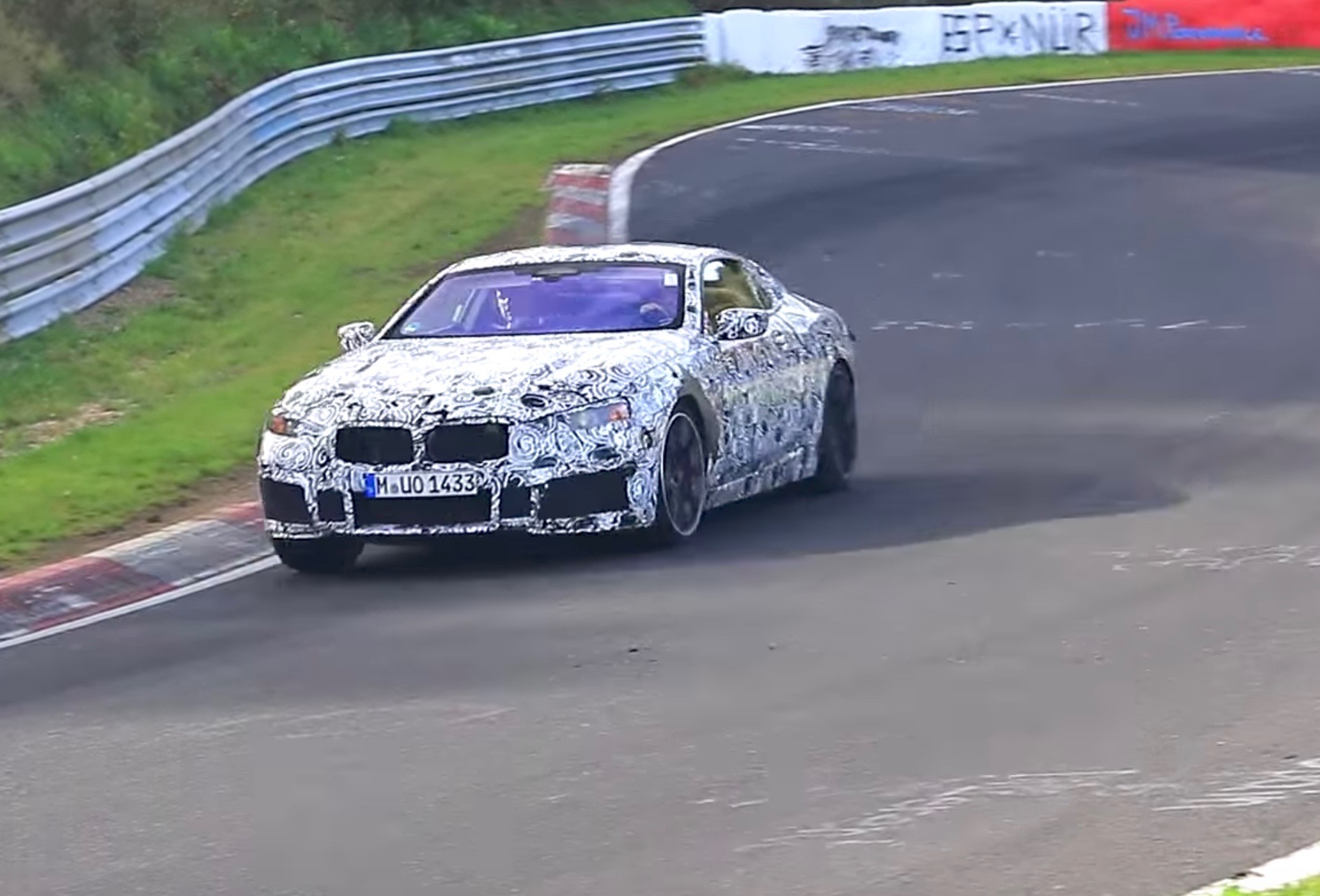2018 BMW M8 & 850i spied at the Nurburgring (video)
