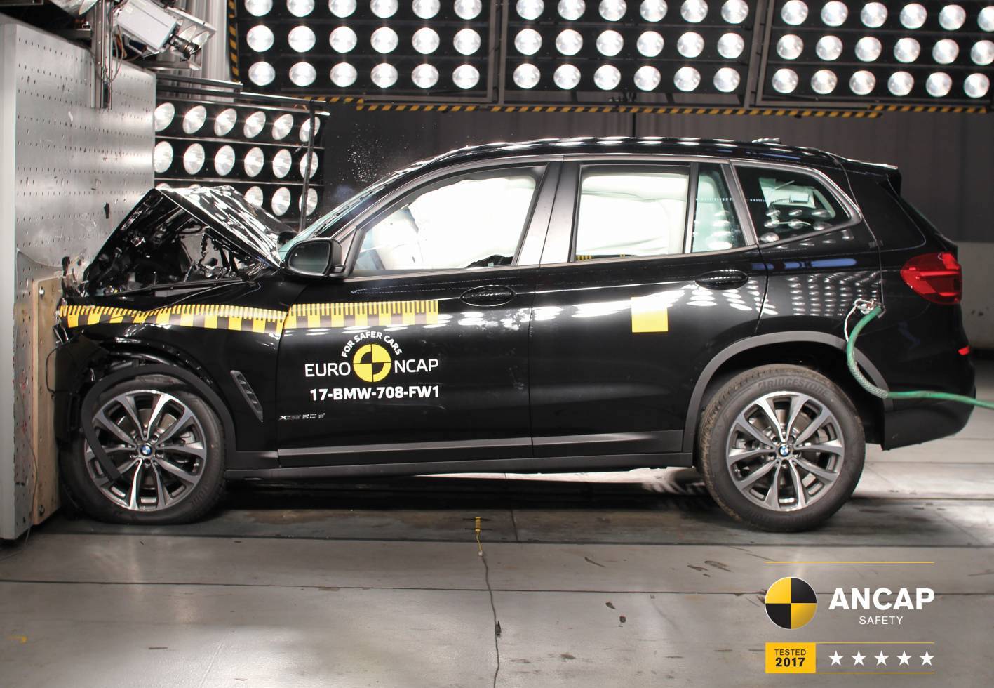 2018 BMW X3 & Jaguar E-Pace awarded 5-star NCAP safety