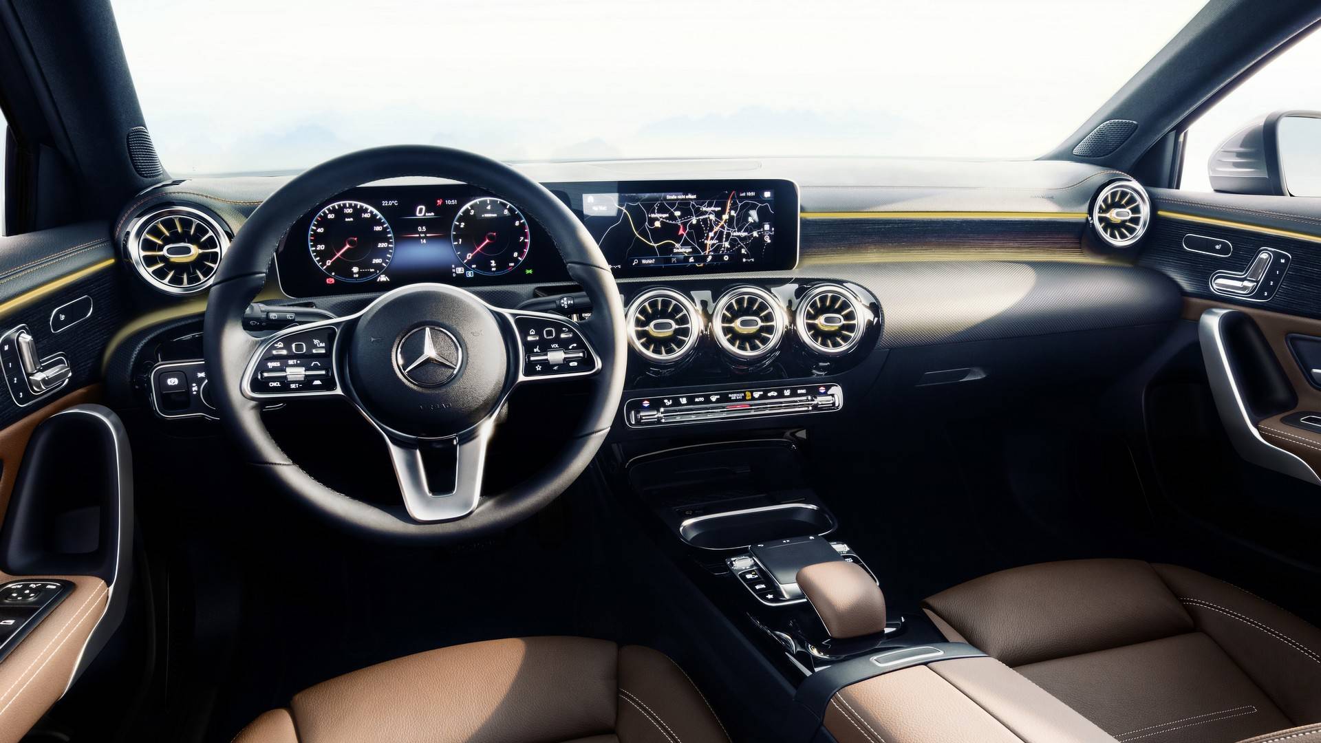 Classy 2018 Mercedes-Benz A-Class interior revealed