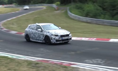 2019 BMW M140i spied, to adopt 2.0T with AWD (video)
